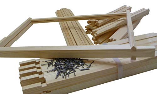 AGS Deep Beehive Dn4 Frames (x10) - 1st Grade