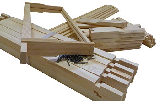 10 National Beehive Frames - AGS Super Beekeeping