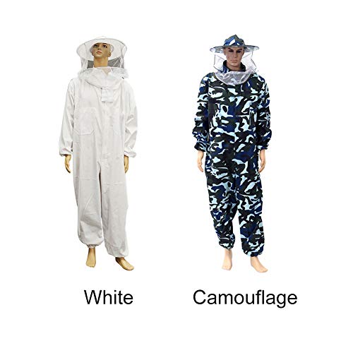POHOVE Beekeeping Suit with Round Veil - Professional Essential