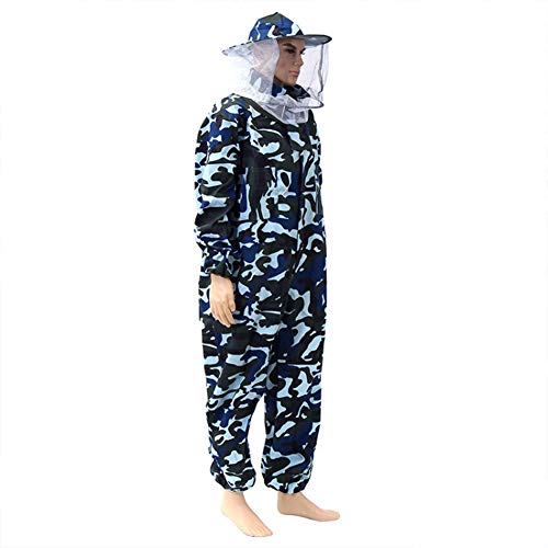 POHOVE Beekeeping Suit with Round Veil - Professional Essential
