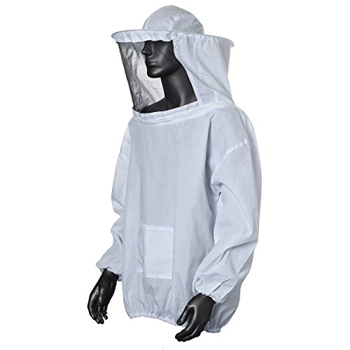 Binnan White Beekeeping Jacket - Professional Unisex Suit