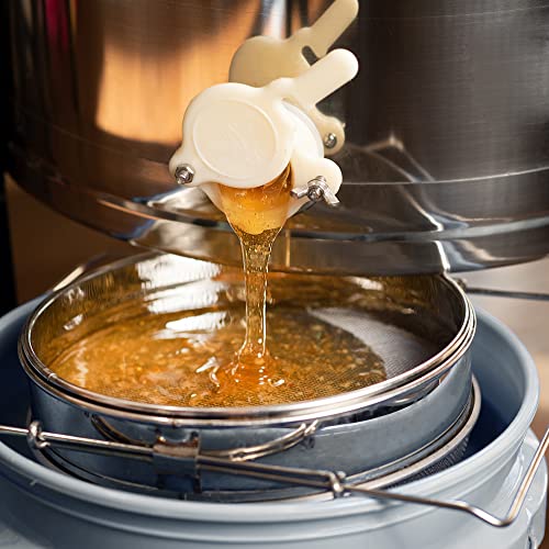 Honey Strainer: Double Sieve Stainless Steel Beekeeping Tool