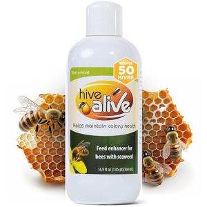 HIVE ALIVE: Natural Bee Food Supplement, Enhances Bee Health