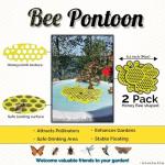 Bee Watering Station and Butterfly Feeder Set