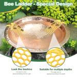 Set of 2 Yellow Floating Bee Drinking Stations