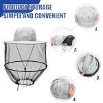 Beekeeper Hat with Veil and Mosquito Net