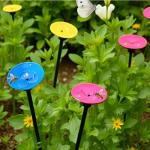Metal Bee Watering Station - 4 Pack Garden Feeder