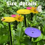 Metal Bee Watering Station - 4 Pack Garden Feeder