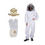 Buzz Beekeeping Suit with Goat Skin Gloves - X-Small