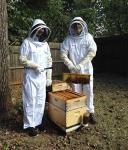 Buzz Beekeeping Suit with Goat Skin Gloves - X-Small