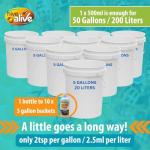 HIVE ALIVE: Natural Bee Food Supplement, Enhances Bee Health