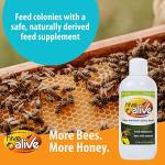 HIVE ALIVE: Natural Bee Food Supplement, Enhances Bee Health