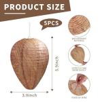 5 Fabric and Paper Simulated Wasp Nests