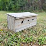 Wooden Nesting Box for Bee Colonies