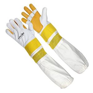 Premium Leather Beekeeping Gloves with Ventilation