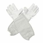 Beekeeping Goat Leather Gloves with Cotton Gauntlets