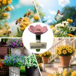 Flower-Shaped Bee Bath and Water Feeder