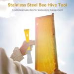 Cyrank 2 Pack Stainless Steel Bee Hive Tools