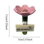 Flower-Shaped Bee Bath and Water Feeder