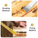 Cyrank 2 Pack Stainless Steel Bee Hive Tools