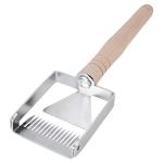 Stainless Steel Honey Uncapping Fork with Wooden Grip