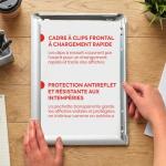 Aluminum Clip Frame for Certificates and Photos