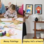 Kids Artwork Display Frame, 2 Pack (Black)