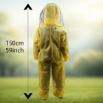 Ventilated Beekeeping Suit with Anti-Bee Mesh