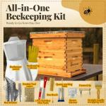 Beekeeping Starter Kit with Beeswax Coated Hive