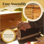 Beekeeping Starter Kit with Beeswax Coated Hive