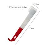 ZYWQ Steel Beekeeping Hive Tool with J Hook