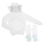 Beekeeping Suit with Hat, Protective Polyester Gear