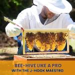 Stainless Steel Bee Hive Tool with J Hook