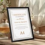 10 Pack Black A4 Photo Frames for Beekeepers