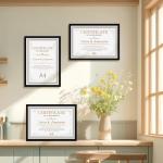 10 Pack Black A4 Photo Frames for Beekeepers