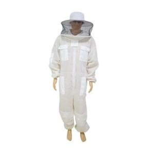 Ventilated Beekeeping Suit with Round Veil (Large)
