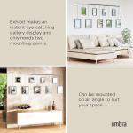 Bee Themed Picture Frame Gallery Set - 9 Frames