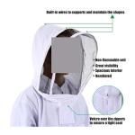 Full-Body Beekeeping Suit with Veil and Hood
