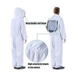 Full-Body Beekeeping Suit with Veil and Hood