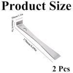 Stainless Steel Bee Hive Scraper Tool Set