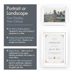 White Photo Frame for Certificates and Artwork