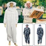 Ventilated Full Body Beekeeping Suit with Hood