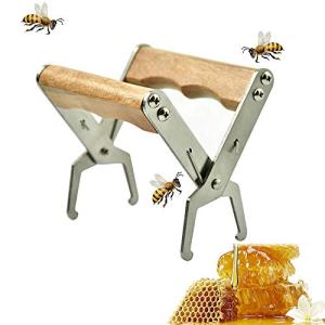 Bee Frame Grip Tool with Wooden Handle