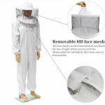 Ventilated Full Body Beekeeping Suit with Hood