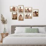 Gold A4 Picture Frames for Bee Art Display, 7-Pack