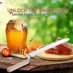 Flexzion 11-Inch Stainless Steel Honey Uncapping Knife