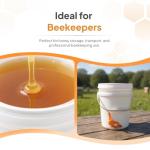 Honey Pail with Tap - 15L Bee Keeping Accessory