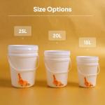 Honey Pail with Tap - 15L Bee Keeping Accessory