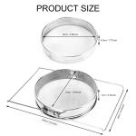 Stainless Steel Double Sieve Honey Strainer