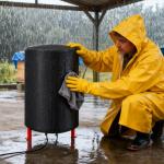 Honey Extractor Cover for 4-8 Frame Drums